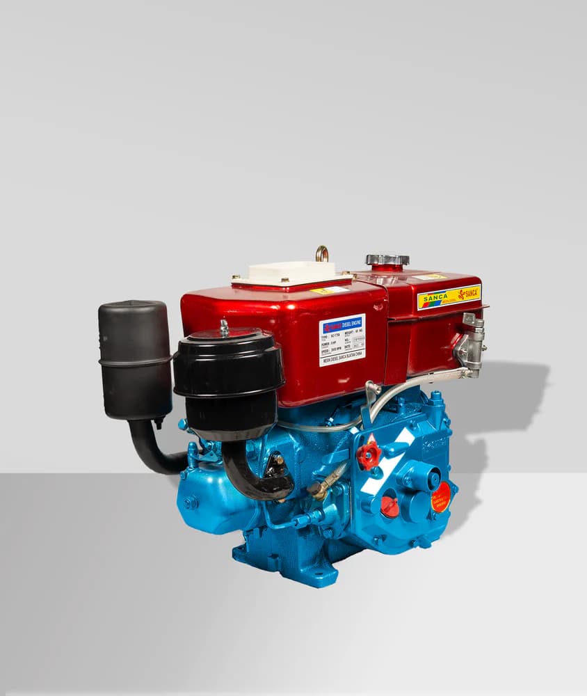 R175A Diesel Engine Single Cylinder With Tank